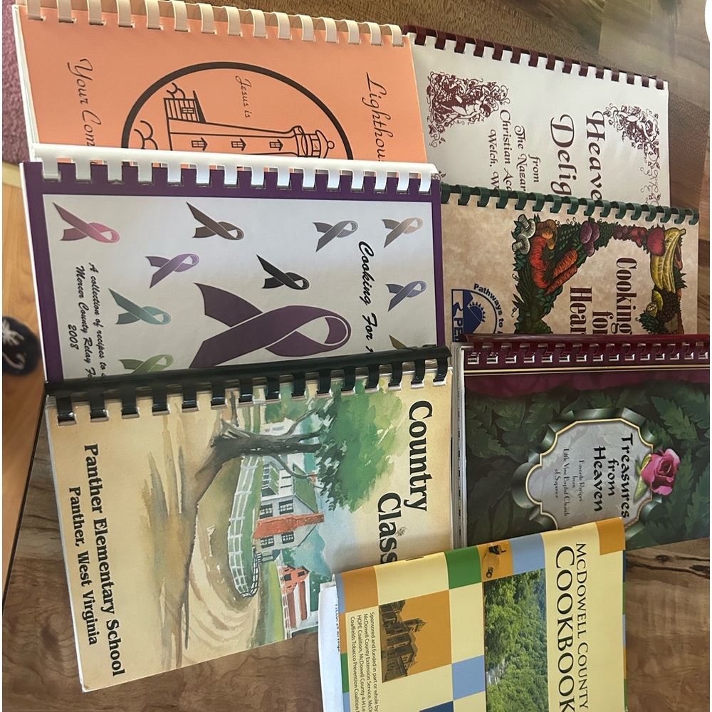 Vintage Cook Books Lot of 6